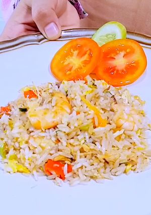Foto resep Nasi goreng udang terasi