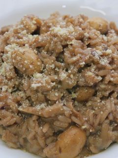 義式奶油蘑菇燉飯 的食譜成品照片