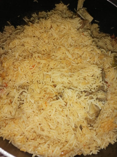 A picture of Spicy Mutton pulao (eid special).