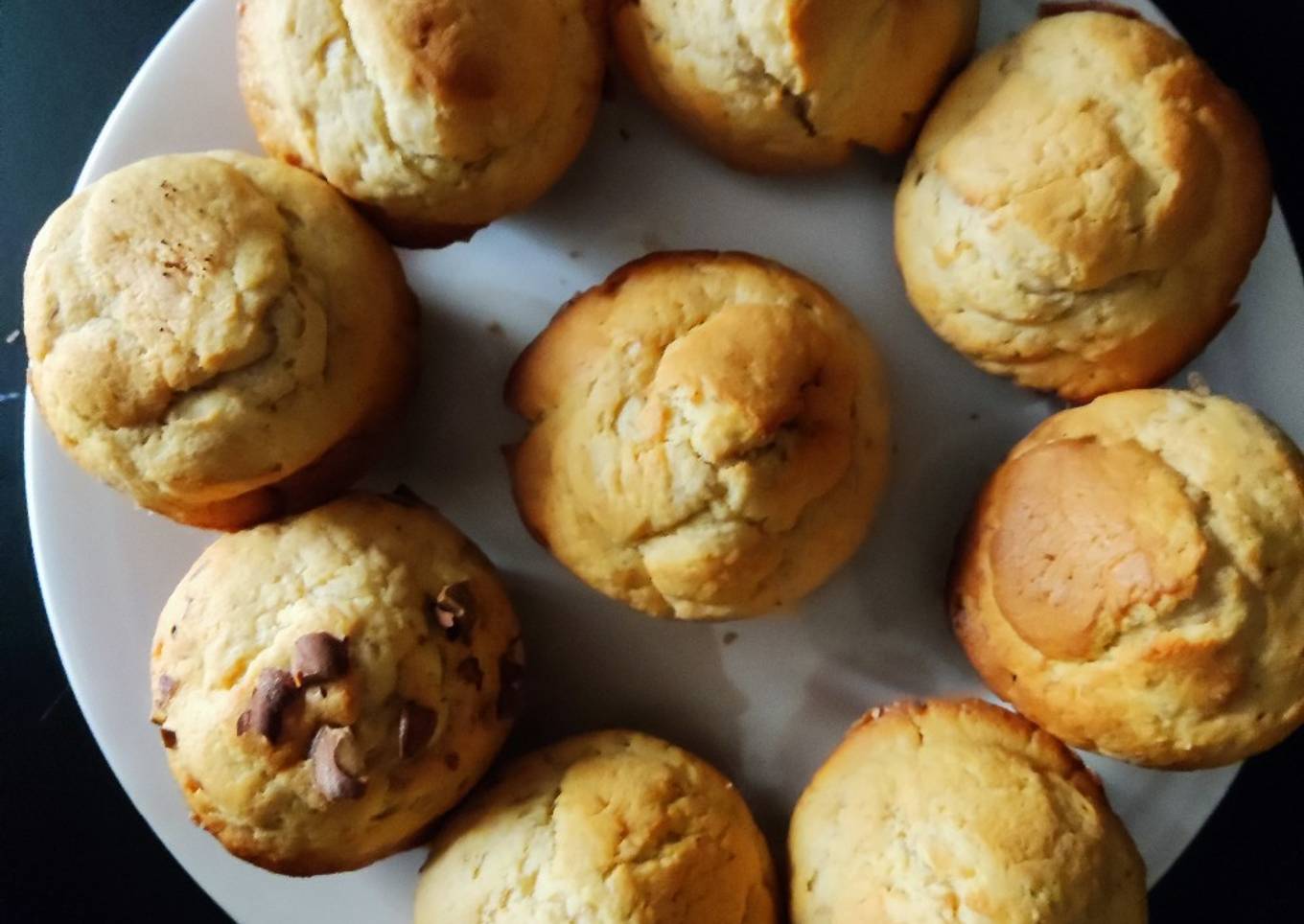 Cupcakes (Pan de plátano 🍌)