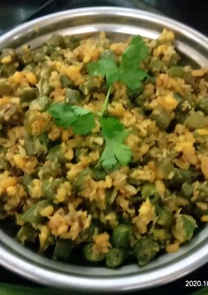 A picture of Beans Poriyal.