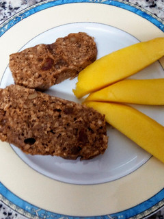 Una foto de Bizcocho de canela y copos de avena