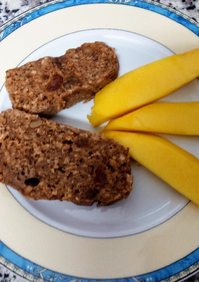 Una foto de Bizcocho de canela y copos de avena