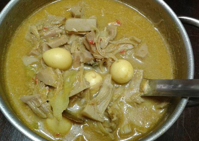 Resep Sayur Lodeh Nangka muda bumbu instan 😁 oleh 💝Angelic💝 - Cookpad