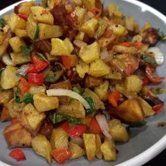 A picture of Stir fry potatoes.