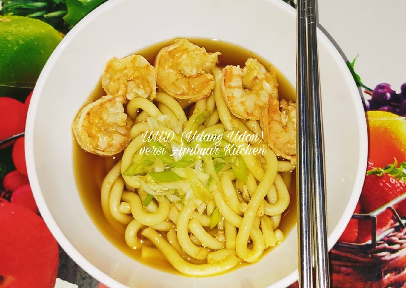 UUD (Udang Udon) No Katsuo Dashi No Mirin versi Ambyar Kitchen