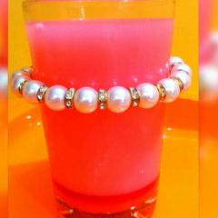 A picture of Roof Afza Sharbat/ chilled Roof Afza milk.