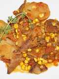 Tomaticán con carne de vacuno