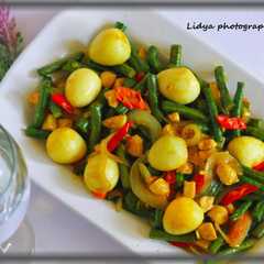 รูปของ Kacang panjang saus tiram ala chef Lidya (#pr_kacangpanjang)