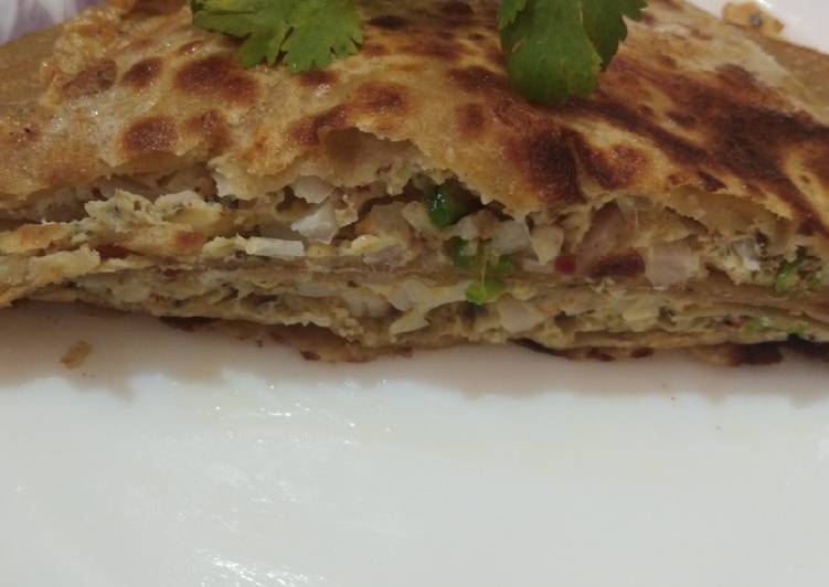 Steps to Prepare Favorite Egg stuff paratha | Satisfying Recipe | So Delicious !