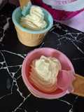 Glace vanille au ninja swirl