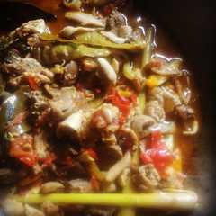 รูปของ Usus ampela hati bumbu rujak