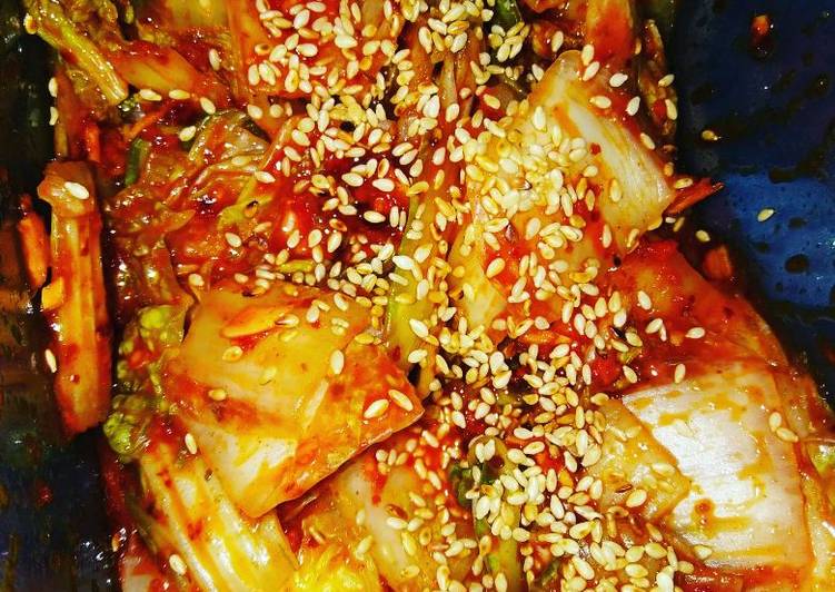 TERUNGKAP! Begini Resep Rahasia Fresh Kimchi Sawi Putih (배추 김치) Pasti Berhasil