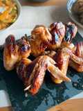 Air-Fried BBQ Sauce Chicken Wings: A New Way to Enjoy BBQ Sauce, Easy Air-Fried Chicken Wings 🍖