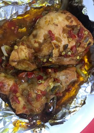 A picture of Roasted chicken.
