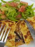 Omelette de Morcilla, Queso y Cebolla