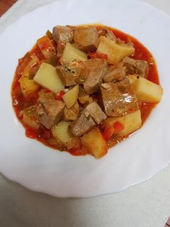 Una foto de Marmitako