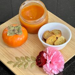 A picture of Quick Persimmon (Ramphal) Chutney.