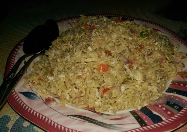 Easiest Way to Prepare Favorite Fried Indomie n egg Cooking Basics for Newbies