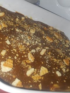 صورة لوصفة كيكة النسكافيه الباردة