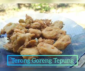 Cara Menyajikan Terong goreng tepung Paling Enak Cara Menyajikan Terong goreng tepung Paling Enak