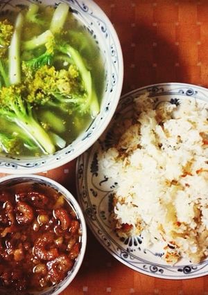 Hình của món Cơm cháy kho quẹt.