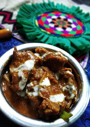 শাহী মটন কোরমা (shahi mutton korma recipe in Bengali) রেসিপির প্রধান ছবি