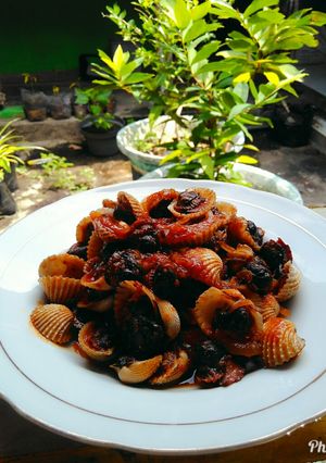 Foto resep Kerang dara saos Padang