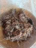 Daging Suwir Burung Kowak Bumbu Rendang Mahmudah