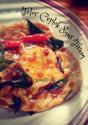 Foto resep Telor Ceplok Saus Tiram