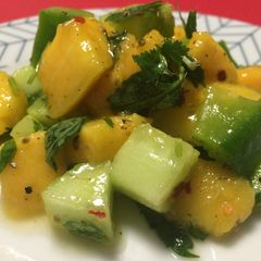 A picture of Mango Salad.