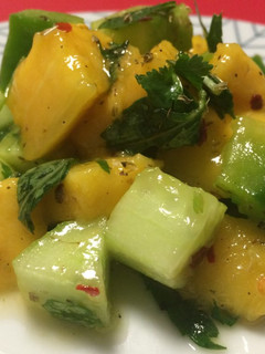 A picture of Mango Salad.