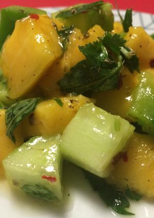 A picture of Mango Salad.