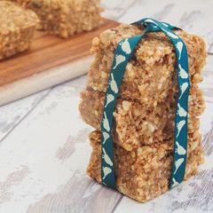 A picture of No-Bake Apricot Seed Bites.