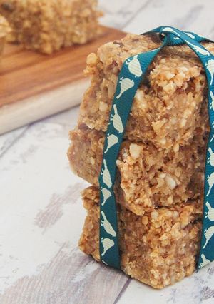A picture of No-Bake Apricot Seed Bites.