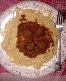 اسپاگتی با میت بال نیکا شف 🍝