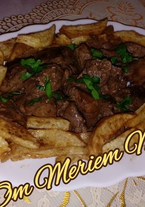 صورة لوصفة كمونية بكبد الدجاج 🐔