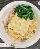 Mì ý sốt kem | Creamy Pasta