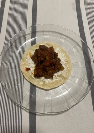 Una foto de Tacos de carne