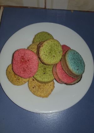 Una foto de Macarons franceses