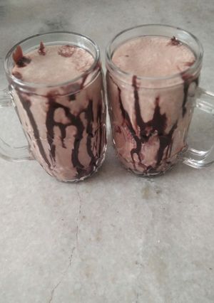 A picture of Sugarfree Banoffee - Banana Cold Coffee.