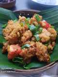 Tempe Karaage Bumbu Pecak