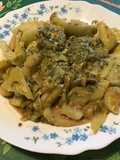 Bau chim Kai choï mustard sauté à l ail,citron et gingembre