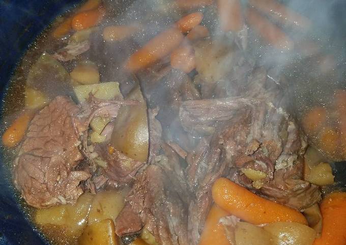 Steps to Make Jamie Oliver Crockpot Roast