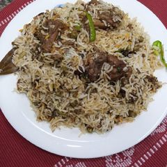 A picture of Chicken And Peas Biryani.