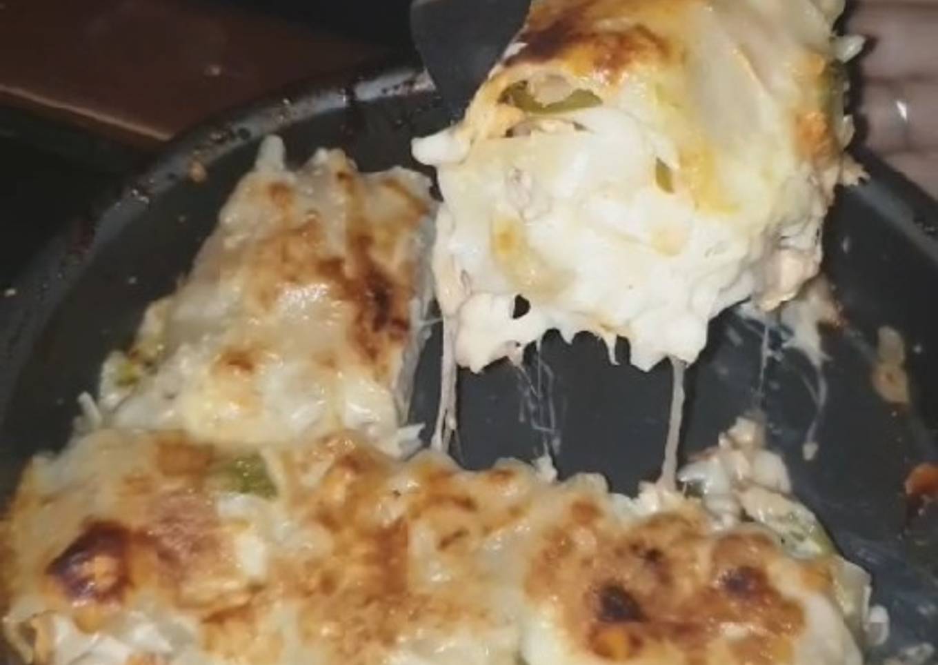 Yummiest cheesy lasagna rolls