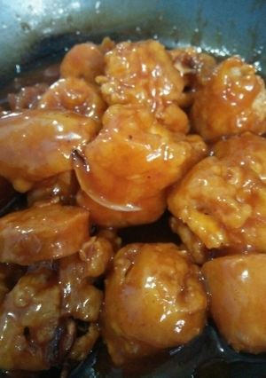 Foto resep Cumi tepung sosis saus asam manis