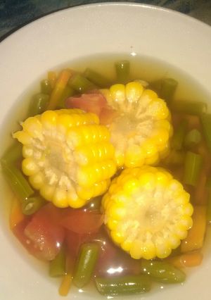 Foto resep Sayur asem jagung manis
