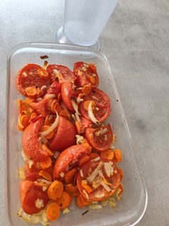 Una foto de Salsa tomate horno