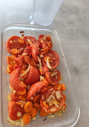 Una foto de Salsa tomate horno